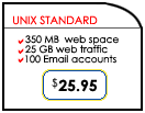 unix standard plan